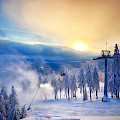 © nihil84 | stock.adobe.com | (Sonnenuntergang im Harz im Winter)